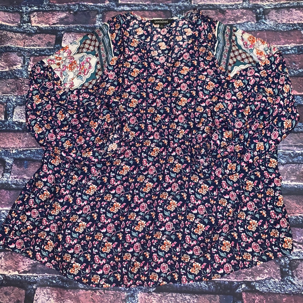 Peasant style 2X top